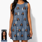 Women's Epitaph Escapades Custom Face Tank Dress