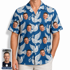 Men's Pearlwing Promise Custom Face Hawaiian Shirt