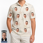Men's Aster Drift Custom Face Polo Shirt