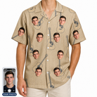 Men's Strum Supreme Custom Face Hawaiian Shirt