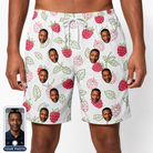 Men's Drupelet Dance Custom Face Beach Shorts