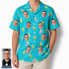 Men's Daiquiri Darlings Custom Face Hawaiian Shirt