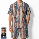 Men's Copper Colossus Custom Face Shirt & Shorts Set