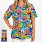 Women's Sushi Safari Custom Face Hawaiian Shirt