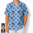 Men's Ganache Guffaws Custom Face Hawaiian Shirt
