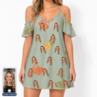 Women's Bait Ballet Custom Face Off-Shoulder Dress