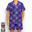 Men's Leggy Lurkers Custom Dog Face Shirt & Shorts Set