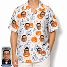 Men's Jack O'Jitters Custom Face Hawaiian Shirt