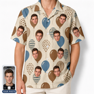 Men's Upward Uproar Custom Face Hawaiian Shirt
