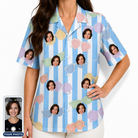 Women's Papa Polarizers Custom Face Hawaiian Shirt