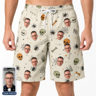 Men's Bony Boogie Custom Face Beach Shorts