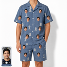 Men's Epitaph Escapades Custom Face Shirt & Shorts Set