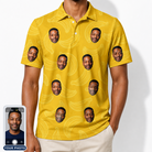 Men's Cavendish Capers Custom Face Polo Shirt
