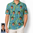 Men's Bamboo Boogie Custom Face Polo Shirt
