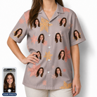 Women's Flurry Fanfare Custom Face Hawaiian Shirt