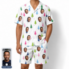 Men's Cedar Caddie Custom Face Shirt & Shorts Set