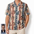 Men's Deckchair Daydream Custom Face Hawaiian Shirt