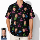 Men's Moonlit Millinery Custom Face Hawaiian Shirt