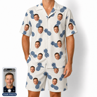 Men's Golden Getaway Custom Face Shirt & Shorts Set