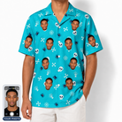 Men's Cranium Capers Custom Face Hawaiian Shirt