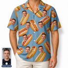 Men's Bunited States Custom Face Hawaiian Shirt