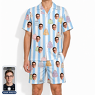 Men's Icing Illusion Custom Face Shirt & Shorts Set