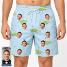 Men's Turf Tactics Custom Face Beach Shorts