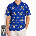 Men's Canine Confetti Custom Dog Face Polo Shirt