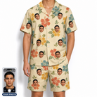Men's Atomic Atoll Custom Face Shirt & Shorts Set