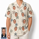 Men's Tinsel Tumble Custom Face Hawaiian Shirt