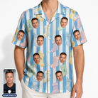 Men's Mantel Munchkins Custom Face Hawaiian Shirt