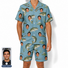 Men's Pond Prowlers Custom Face Shirt & Shorts Set