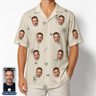 Men's Arachnid Antics Custom Face Hawaiian Shirt