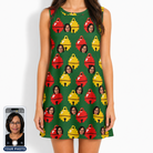 Women's Ringing Revelry Custom Face Tank Dress