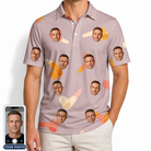 Men's Toot Suite Custom Face Polo Shirt