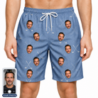 Men's Clubhouse Crossfire Custom Face Beach Shorts