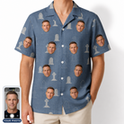 Men's Epitaph Escapades Custom Face Hawaiian Shirt