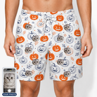 Men's Jack O'Jitters Custom Cat Face Beach Shorts