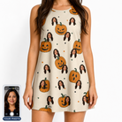 Women's Ember Eyes Custom Face Tank Dress