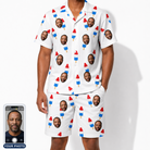 Men's Cool Colonies Custom Face Shirt & Shorts Set