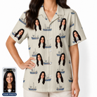 Women's Dinghy Dash Custom Face Hawaiian Shirt