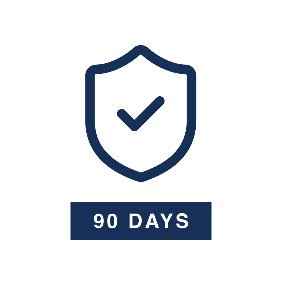 90-Day Worry-Free Guarantee